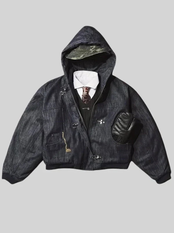 Shinzo 15oz Raw Japanese Denim Clasp Jacket