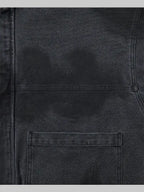 Shinzo Black Hooded Bomber Jacket