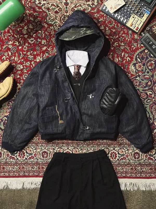 Shinzo Denim Clasp Jacket