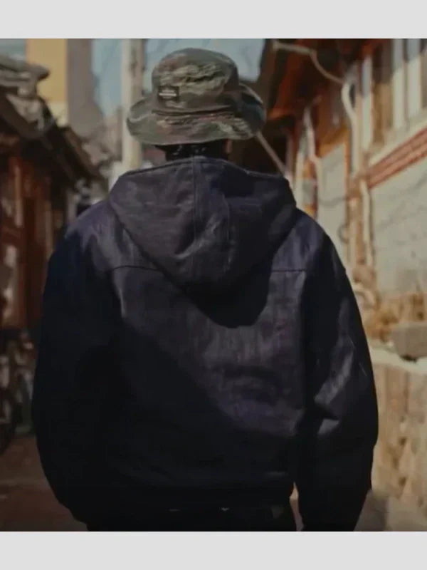 Shinzo Raw Japanese Denim Clasp Jacket