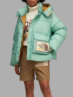 The North Face Gucci Down Bomber Jacket Green