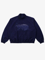 Travis Scott Cactus Jack x Fragment x Nike Tokyo Windbreaker Zip Jacket Blue
