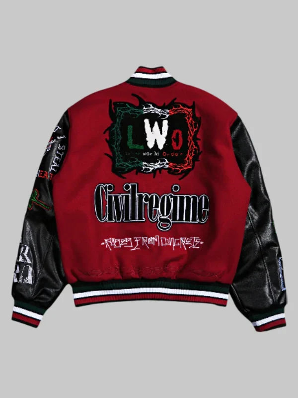 WWE LWO Jacket Red & Black