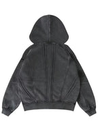 YoungLA x Batman Armored Hoodie Grey