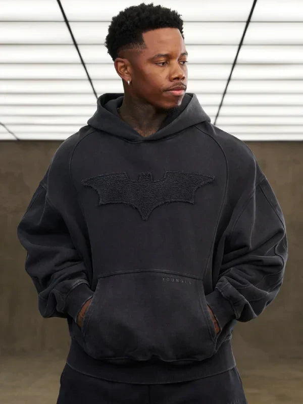 Youngla Batman Grey Hoodie