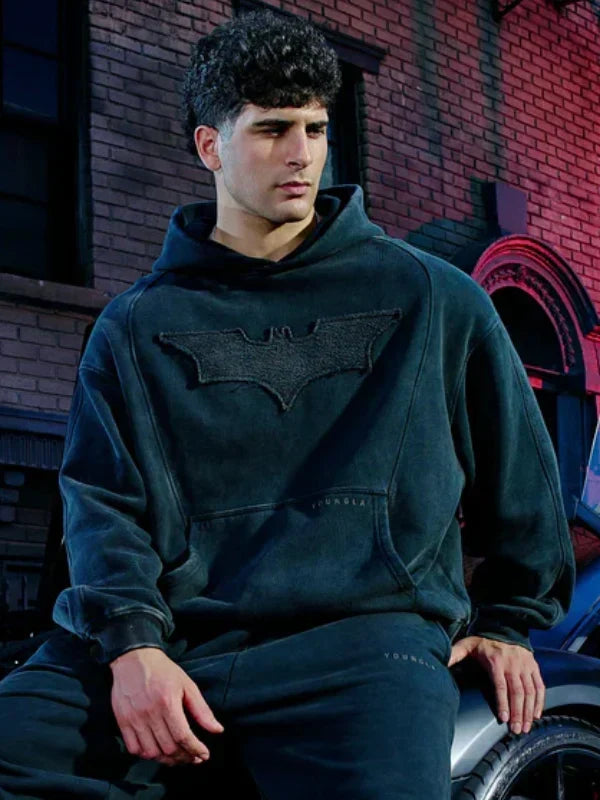 Youngla Batman Stealth Hoodie Black