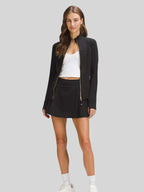 gold and black lululemon jacket