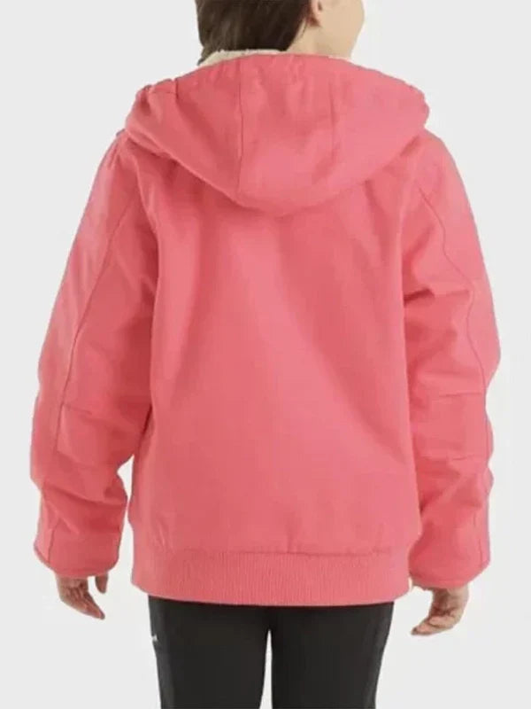 light pink carhartt jacket womens