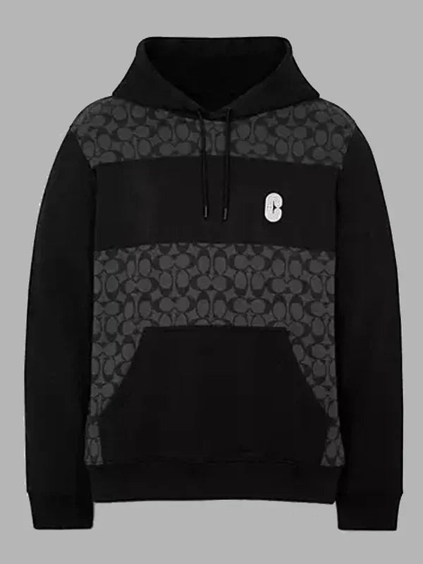 men's coach signature hoodie