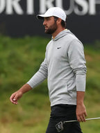 scheffler nike hoodie grey